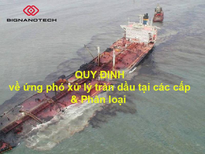 Quy đinh về ứng phó xử lý tràn dầu tại các cấp và phân loại