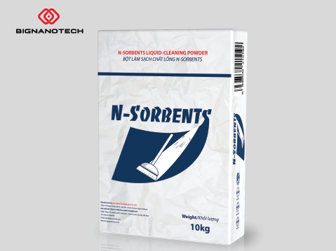 Bột làm sạch N-Sorbents siêu thấm hút dầu