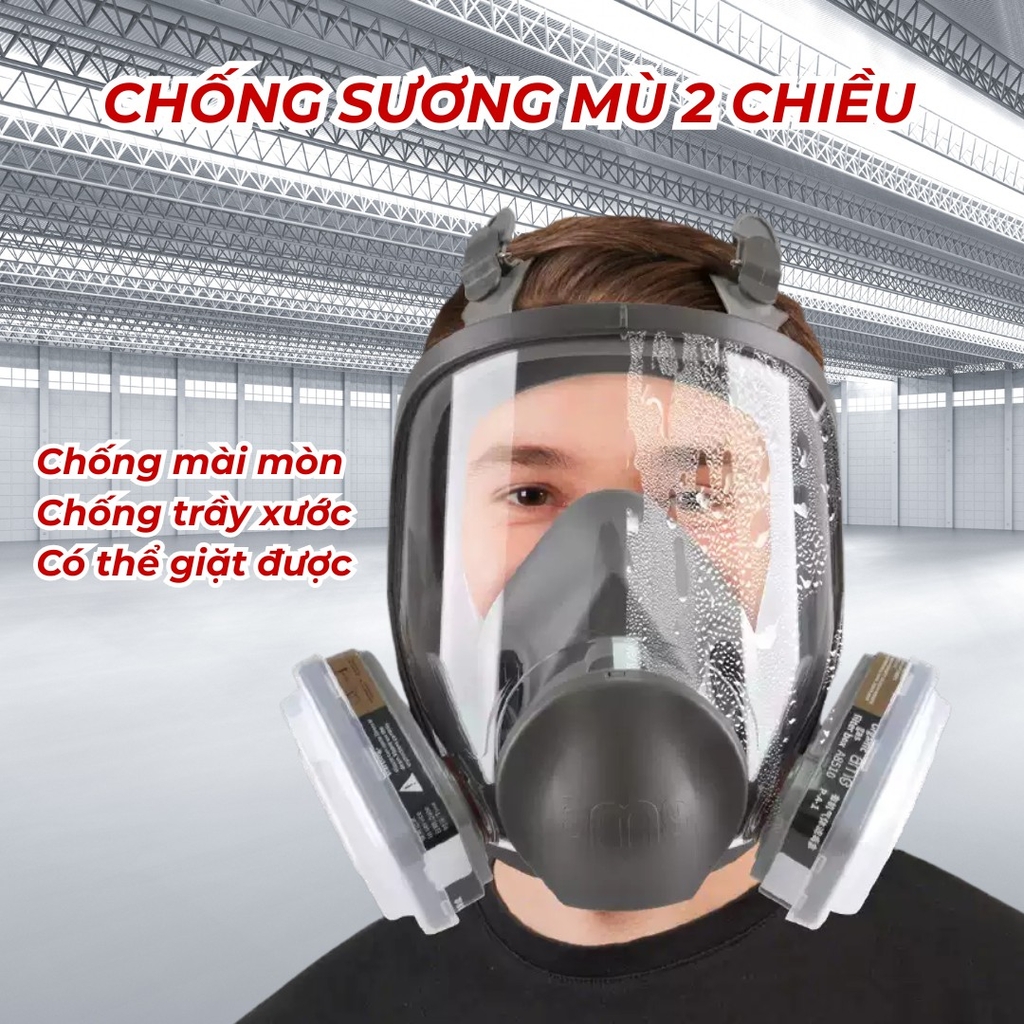 Mặt Nạ Phòng Độc Toàn Phần AMS A680 - Ảnh 4